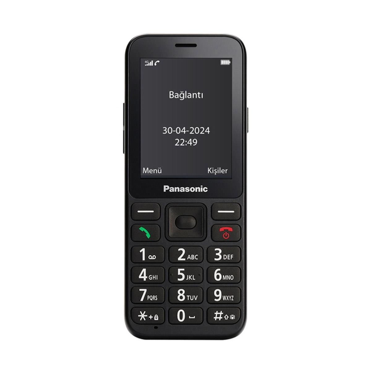 Panasonic KX-TU250 4G Renkli Ekran Tuşlu Siyah