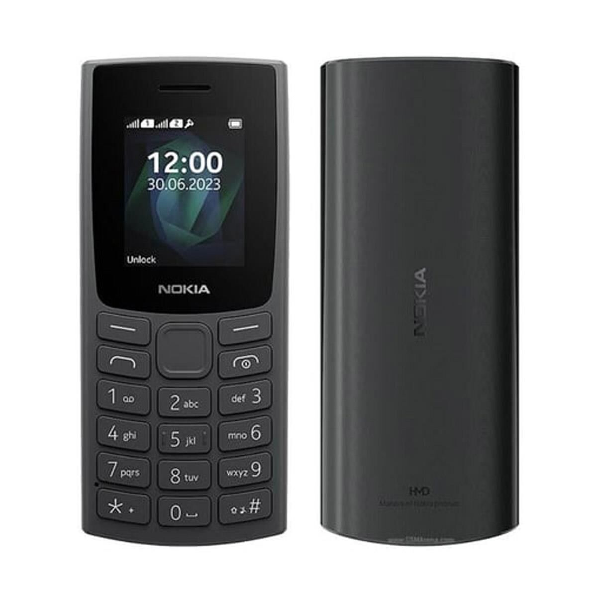 Nokia 105 2023 TA-1557 Tuşlu Cep Telefonu Koyu Gri